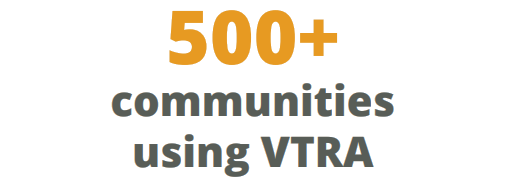 500+ Communities using VTRA